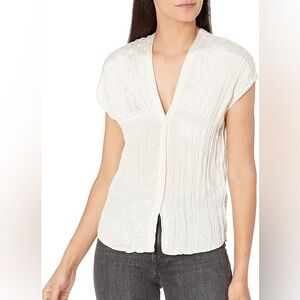 Vince Women's Sleeveless V-Neck Popover